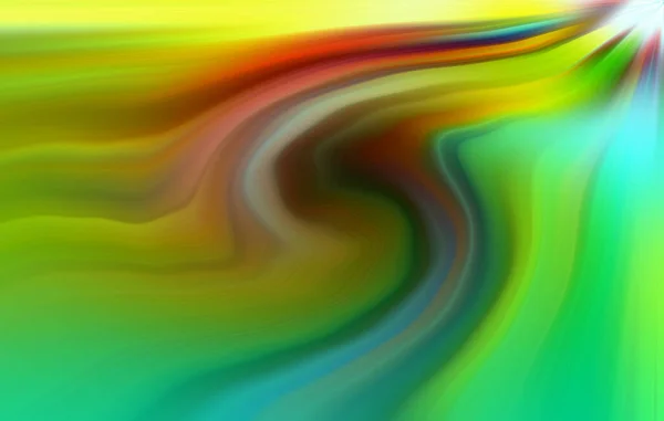 Fundo Colorido Abstrato Com Ondas — Fotografia de Stock