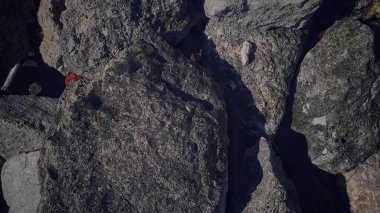 Gri beton duvar dokusu