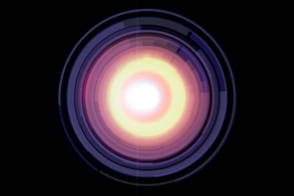 Futurisztikus Absztrakt Technológia Background Icon Szimbólum Áramkör Circle Abstract Digitális — Stock Fotó