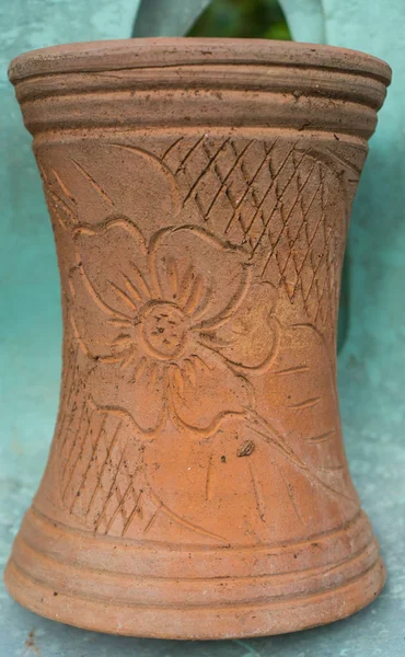 The vase  which is a skill of Thai people.
