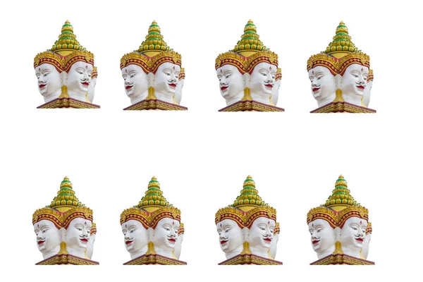 Imagem de Buda no fundo branco . — Fotografia de Stock