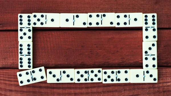 Dominoes Table Background — Stock Photo, Image