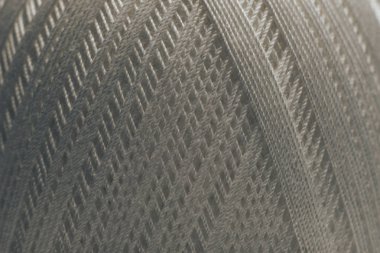 yün iplik arka plan demetleri. Makro görünümü.