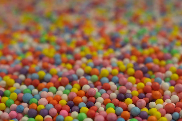 Fondo Brillante Colorido Bolas Multicolores —  Fotos de Stock