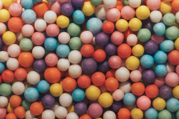 Fond Lumineux Coloré Boules Multicolores — Photo