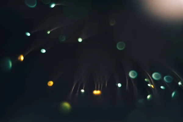 Beautiful Colored Bokeh Dark Abstract Background — Stock Photo, Image