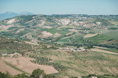 Beautiful Panorama in Abruzzo, Italy  clipart