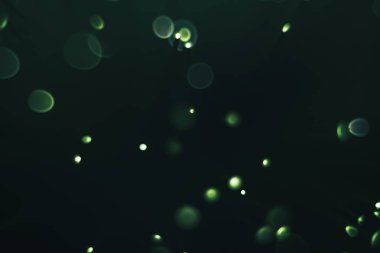 Parlak bir arka plan üzerinde güzel yeşil optik bokeh.