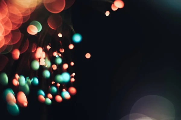 Mooie Abstracte Optische Licht Bokeh Een Gloed Achtergrond — Stockfoto