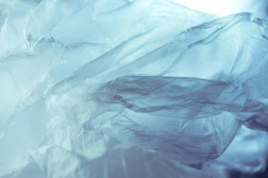 Güzel plastik torba soyut arka plan. Hayır Plastik Torba Kavramı, dünyayı kurtarmak, toprak korumak.