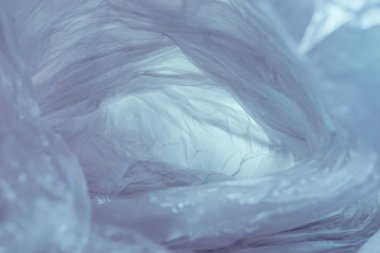 Güzel plastik torba soyut arka plan. Hayır Plastik Torba Kavramı, dünyayı kurtarmak, toprak korumak.