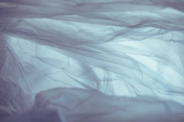 Güzel plastik torba soyut arka plan. Hayır Plastik Torba Kavramı, dünyayı kurtarmak, toprak korumak.