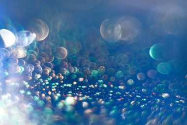 Bir deniz mavisi arka plan üzerinde güzel bokeh.