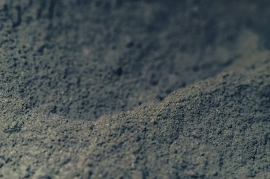 Gri karışımın arka plan dokusunu kapat. Makro görünüm.