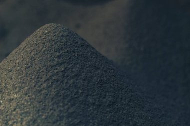 Gri karışımın arka plan dokusunu kapat. Makro görünüm.