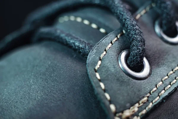 Tutup Tekstur Latar Belakang Sepatu Yang Indah Pemandangan Fotografi Makro — Stok Foto