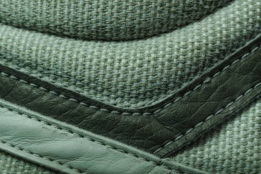 Güzel tekstil kumaş arkaplan dokusunu kapatın. Makro fotoğrafçılık arka plan materyal görünümü. 