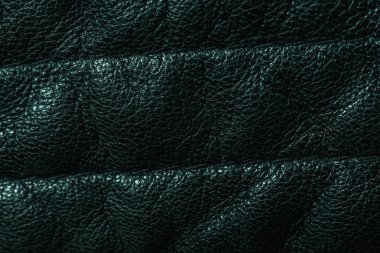 Güzel siyah deri arka plan dokusunu kapatın. Makro fotoğrafçılık arka plan deri malzeme görünümü. 