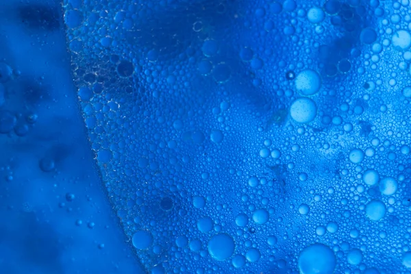 아름다운 추상적 파란색 빛깔의 가벼운 디자인을 매크로 — 스톡 사진