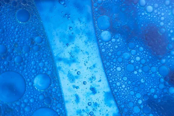 아름다운 추상적 파란색 빛깔의 가벼운 디자인을 매크로 — 스톡 사진