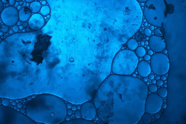 Zárja Gyönyörű Absztrakt Aqua Menthe Buborékok Víz Extrém Absztrakt Természet — Stock Fotó
