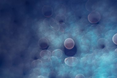 Tasarım için mavi arkaplan desenli güzel soyut bokeh. 