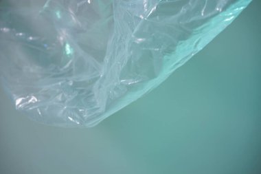 Tasarım için plastik torba soyut arkaplan deseni dokusu. Plastik Torba Konsepti yok, dünyayı kurtar, dünyayı koru.