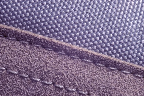 Закрыть Красивую Текстильную Ткань Макрофотосъемка — стоковое фото