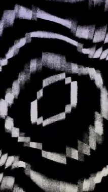 Siyah arkaplanda soyut dalga deseni