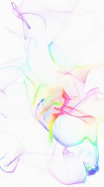 Renkli Soyut Duman Örnekleri