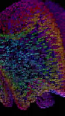 Renkli soyut geometrik desen canlandırması