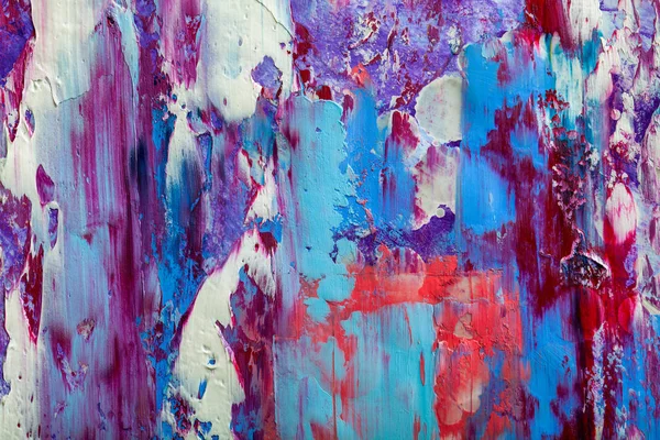 Fundo Arte Abstrata Arte Moderna Textura Brilhante Multicolorida Pintura Óleo — Fotografia de Stock
