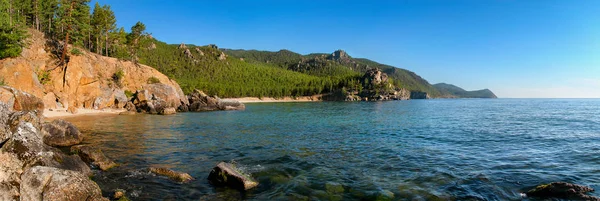 Krásný Letní Den Jezero Bajkal — Stock fotografie