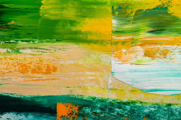 Abstrakte Kunst Hintergrund Moderne Kunst Mehrfarbige Helle Textur Ölmalerei — Stockfoto