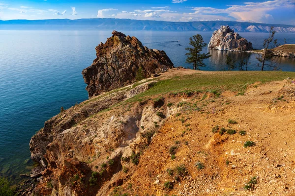 Краєвид на озеро Байкал в Сибіру — стокове фото