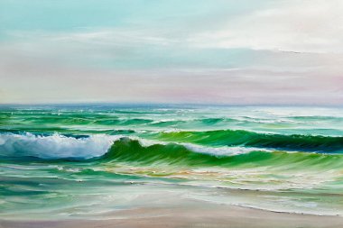 Resim seascape.sea dalga.