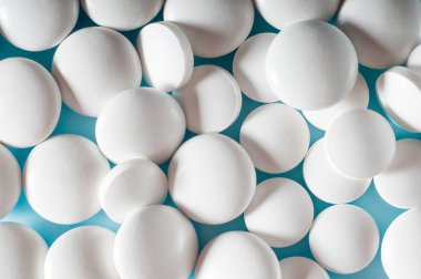 İlaç hapları arka plan. Hastalık konsepti.