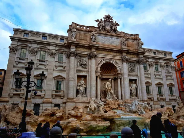 Roma Fontana Trevi — 스톡 사진