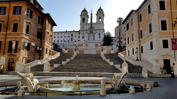 Roma Trinita Dei Monti — Stock Photo, Image