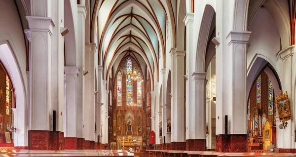 Interior Catedral São José Hanói Vietnã — Fotografia de Stock