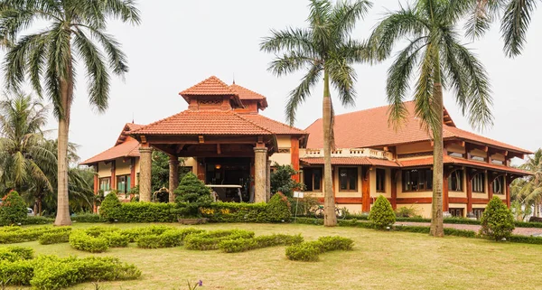 Vinh City Vietnam October 2017 Entrance Main Building Bai Resort — Stock Photo, Image