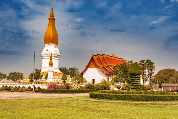Sikhottabong Olarak Bilinen Sikhottabong Stupa Bir Budist Tapınağı Thakhek Khammouane — Stok fotoğraf