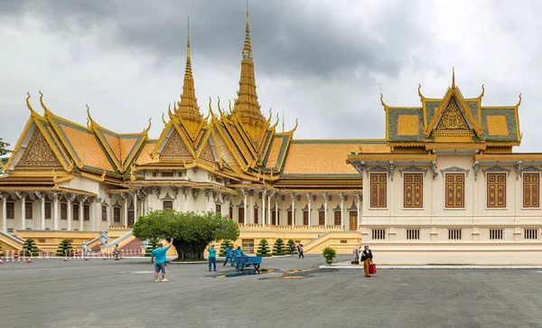 Phnom Penh Kamboçya Kasım 2017 Ziyaret Phnom Penh Kraliyet Sarayı — Stok fotoğraf