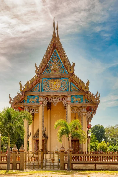 Gebäude Buddhistischen Tempel Der Nähe Von Mueang Kaeo Thailand — Stockfoto