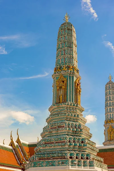 Wat Phra Kaew Bangkok Tayland Thailand Emerald Buddha Tapınağı Güzel — Stok fotoğraf