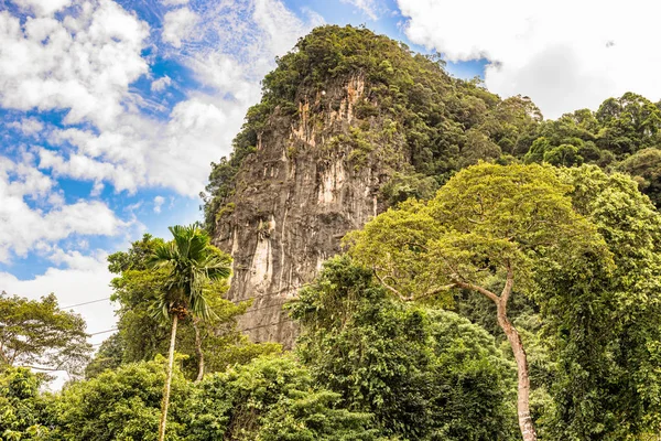 Paysage Pittoresque Dans Sud Est Thaïlande Sur Route Kapong Nang — Photo