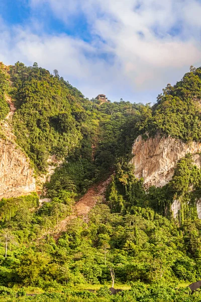 Paisagem Malásia Estrada Perto Ipoh — Fotografia de Stock