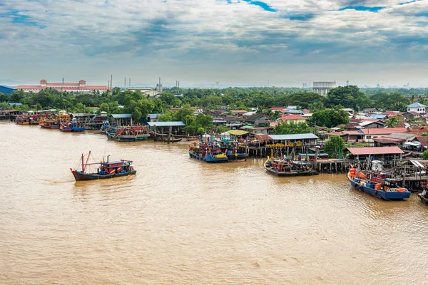 Kuala Kedah Malasia Diciembre 2017 Barcos Pesqueros Los Muelles Del —  Fotos de Stock