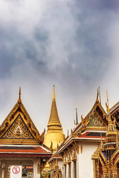 Wat Phra Kaew Bangkok Tayland Thailand Emerald Buddha Tapınağı Güzel — Stok fotoğraf