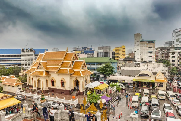 Bangkok Aralık 2017 Altın Buddha Statue Bangkok Tayland Bulunduğu Wat — Stok fotoğraf